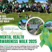 Mental Health Awareness Walk in Frankfort Square