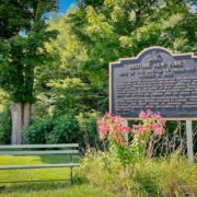 Historic New York: Site of the Battle of Oriskany, August 6, 1777. Photo by Mohawk Valley Today.