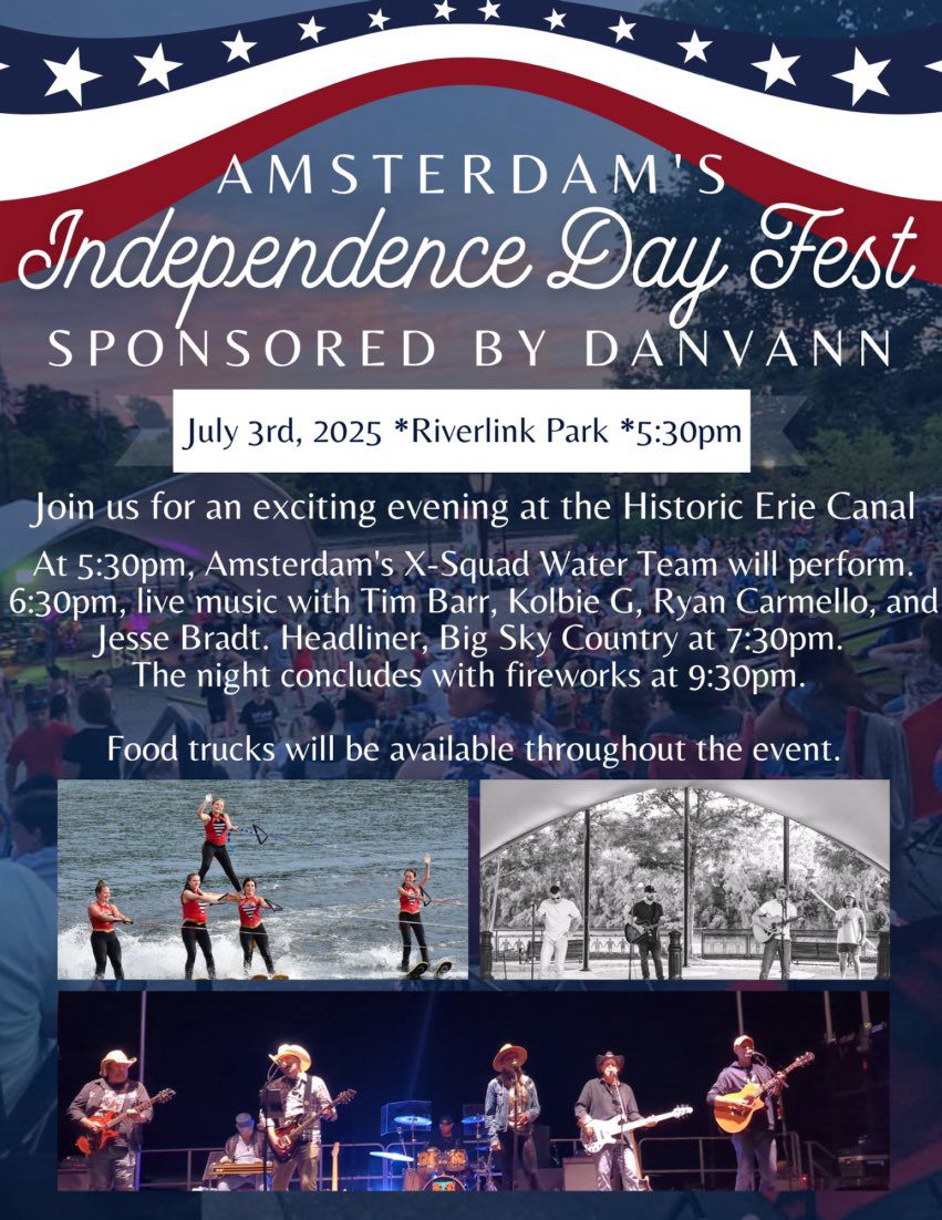 City of Amsterdam Independence Day Fest 2025