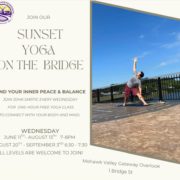 Sunset Yoga on the Bridge