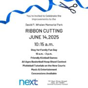 Whalen Park Ribbon Cutting