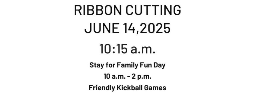 Whalen Park Ribbon Cutting