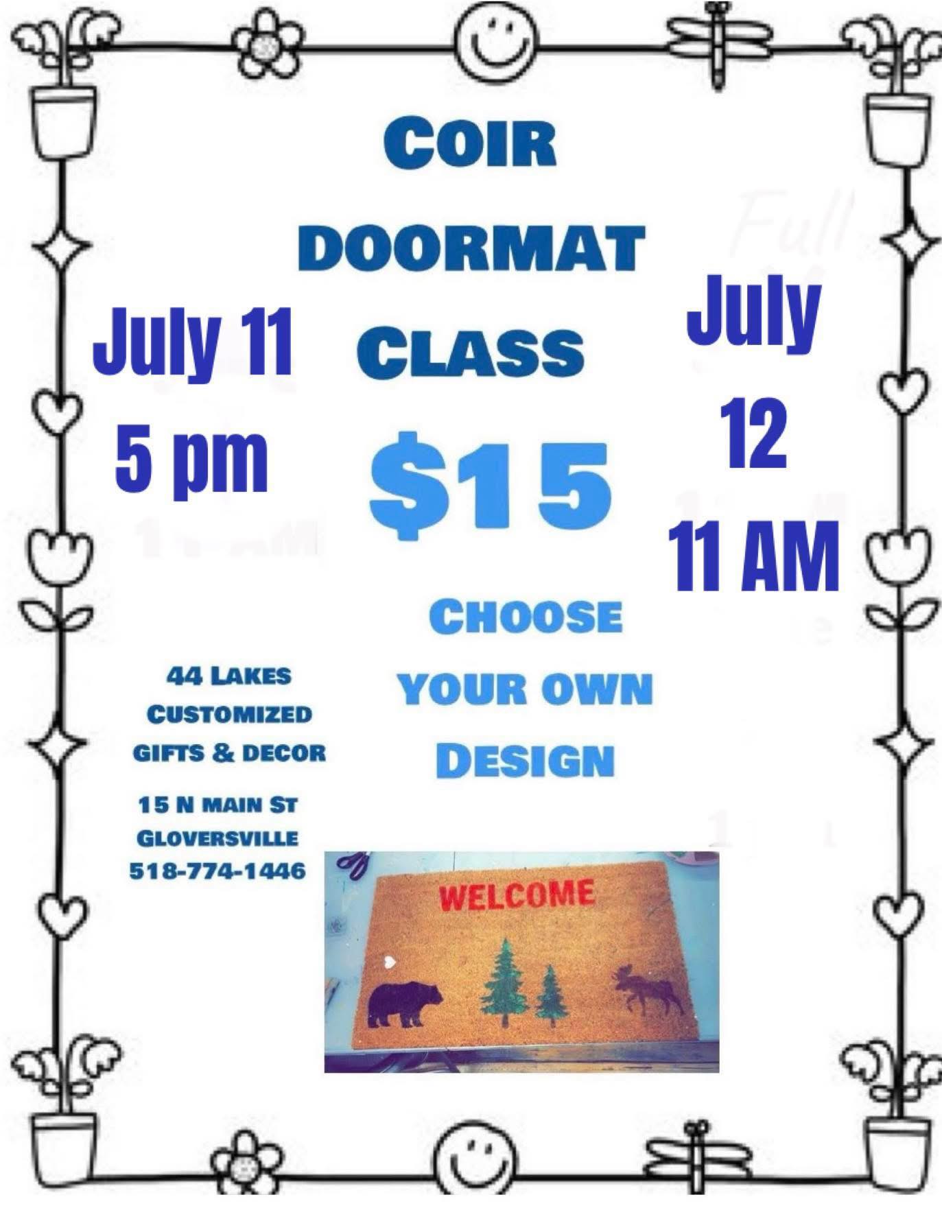Coir Doormat Class