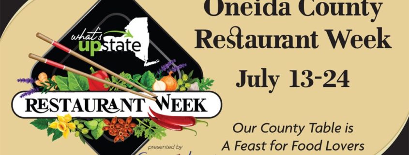 Oneida County Restaurant Week 2205