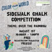 Sidewalk Chalk Competition