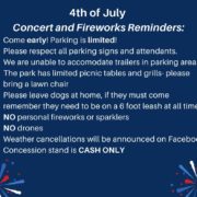4th of July at Glimmerglass State Park
