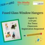 Fused Glass Window Hangers