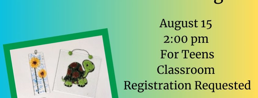 Fused Glass Window Hangers