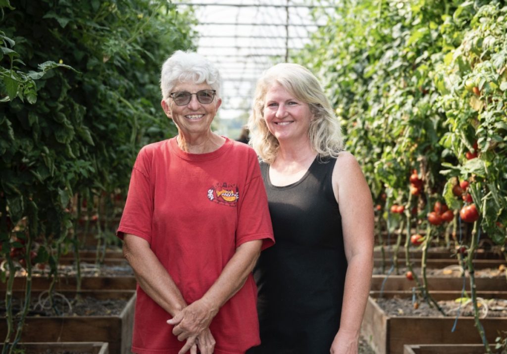Sunny Hunny Farms mother-daughter duo Violet Robbins and Tracy Robbins-Garrison