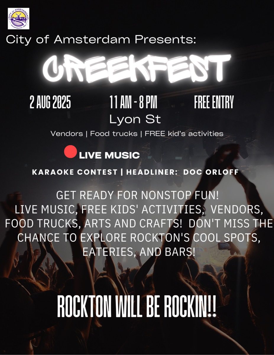 City of Amsterdam CreekFest