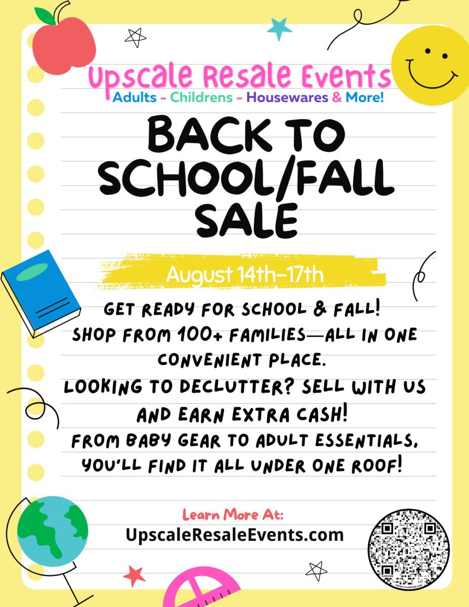 August Back to School/Fall Consignment Event