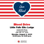 Little Falls Elks Lodge Blood Drive