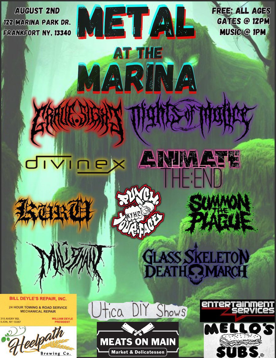Metal at the Marina