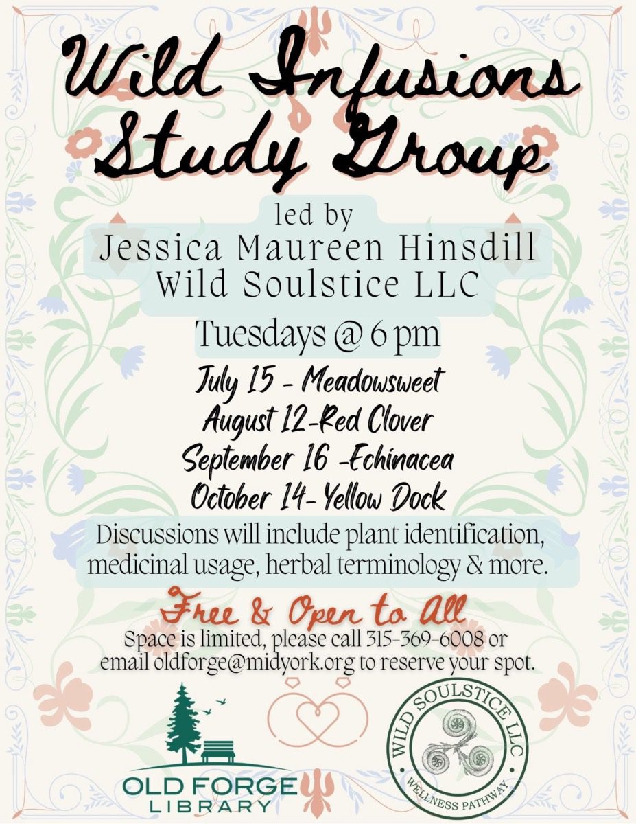 Wild Infusion Study Group to discuss Red Clover