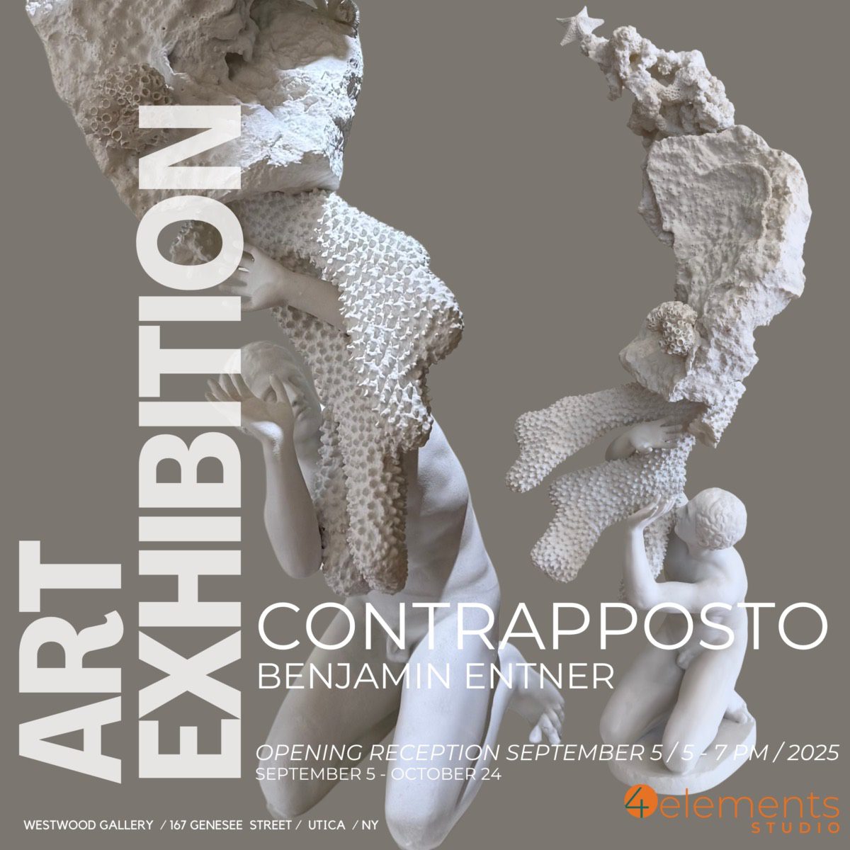 Opening Reception for Contrapposto by Benjamin Entner