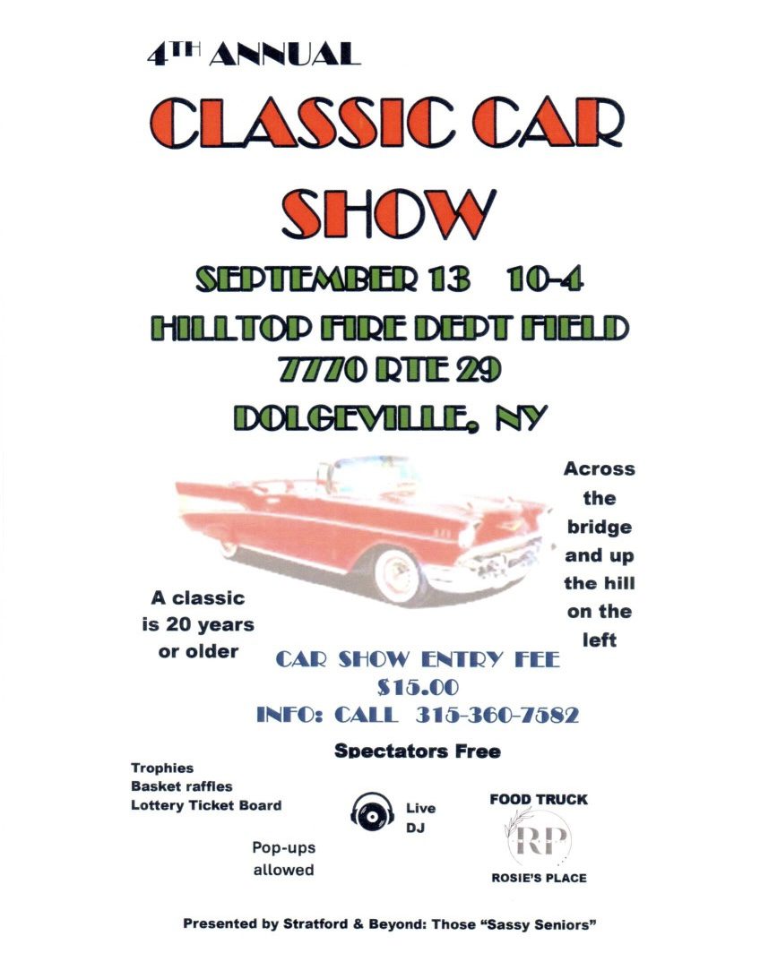 4th Annual Classic Car Show