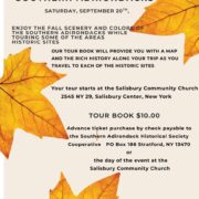 Tour of Historic Sites in the Southern Adirondacks