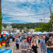 Mohawk Valley Garlic and Herb Festival, Canal Place, Little Falls, NY. Photography by Sarah Rogers.