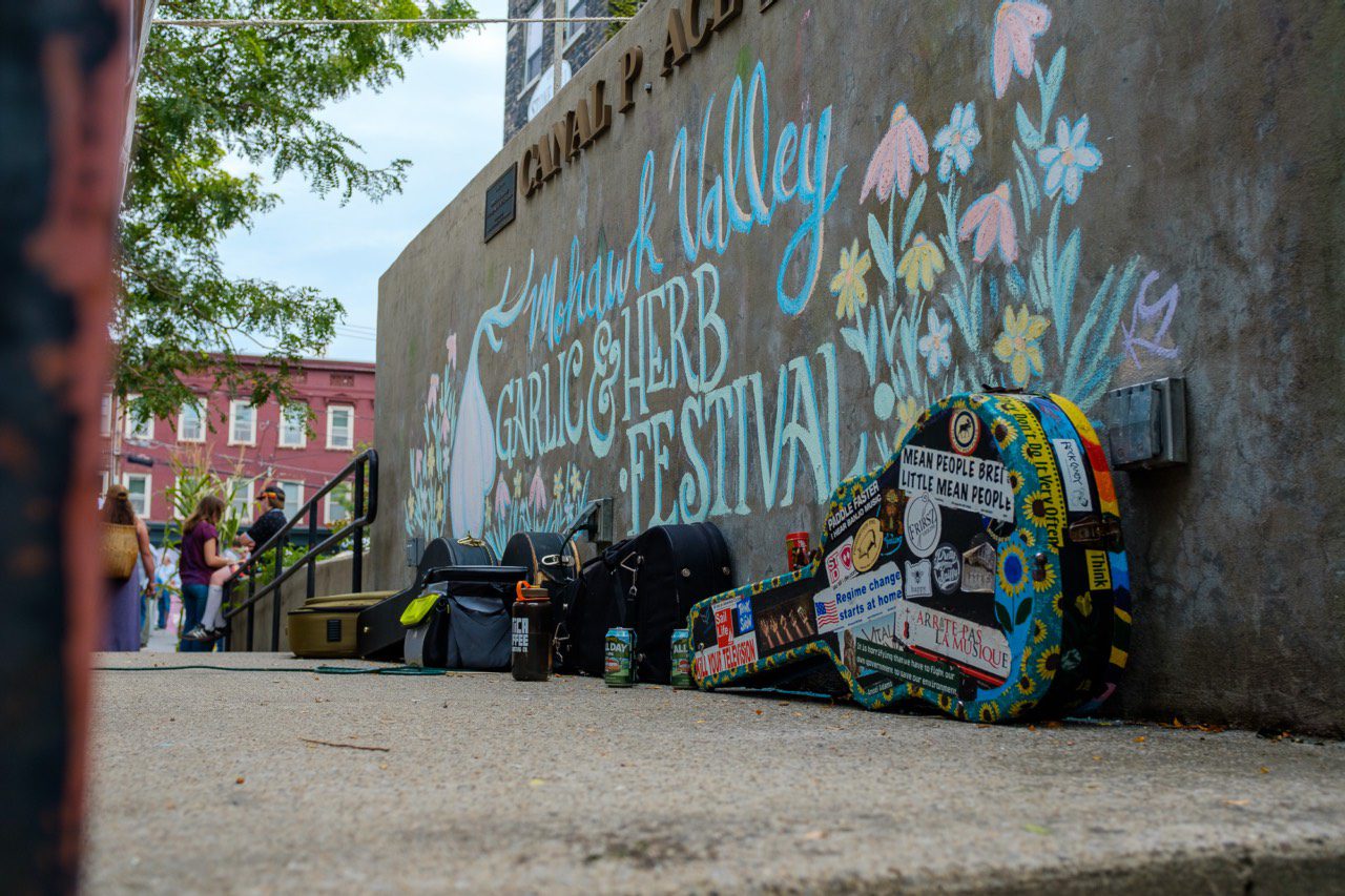 Mohawk Valley Garlic and Herb Festival, Canal Place, Little Falls, NY. Photography by Sarah Rogers.