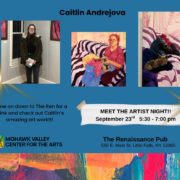 Meet the Artist Caitlin Andrejova Night at the Renaissance Pub