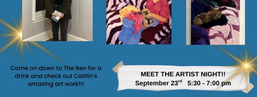 Meet the Artist Caitlin Andrejova Night at the Renaissance Pub