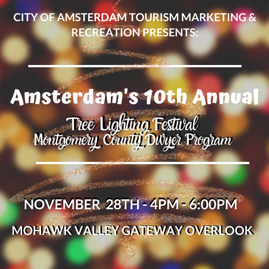 Amsterdam’s 10th Annual Tree Lighting Festival