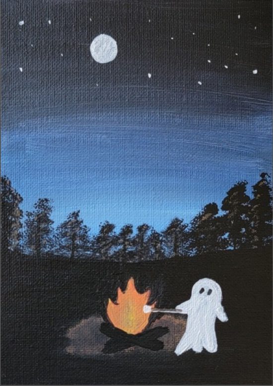 Spooky Sip N Paint