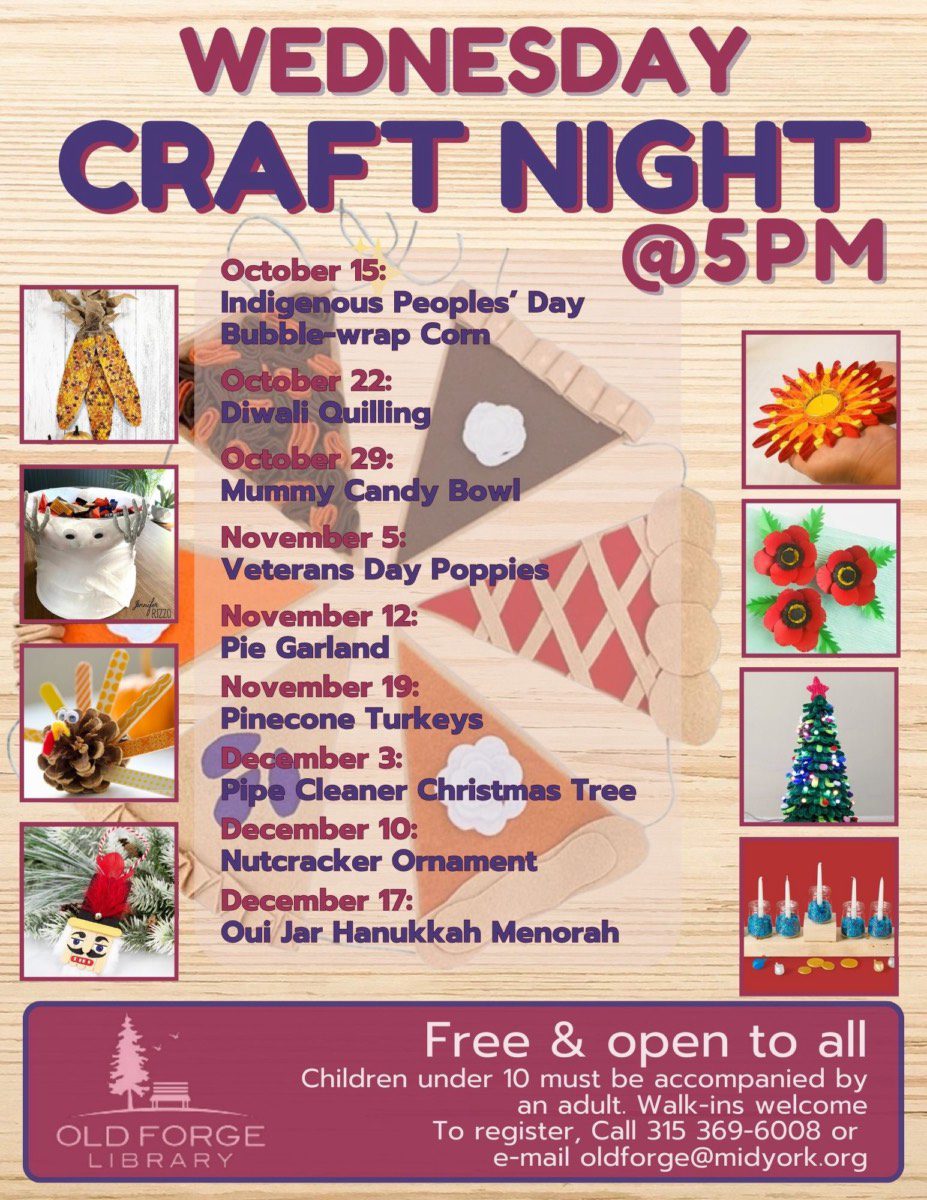 Wednesday Night Craft Night