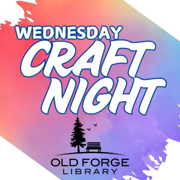 Halloween Crafts at the Old Forge Library