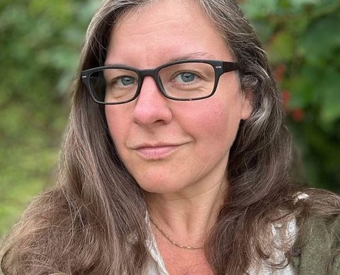 Anne Clothier, Assistant to the Saratoga County Historian (Courtesy of the Saratoga County History Center).