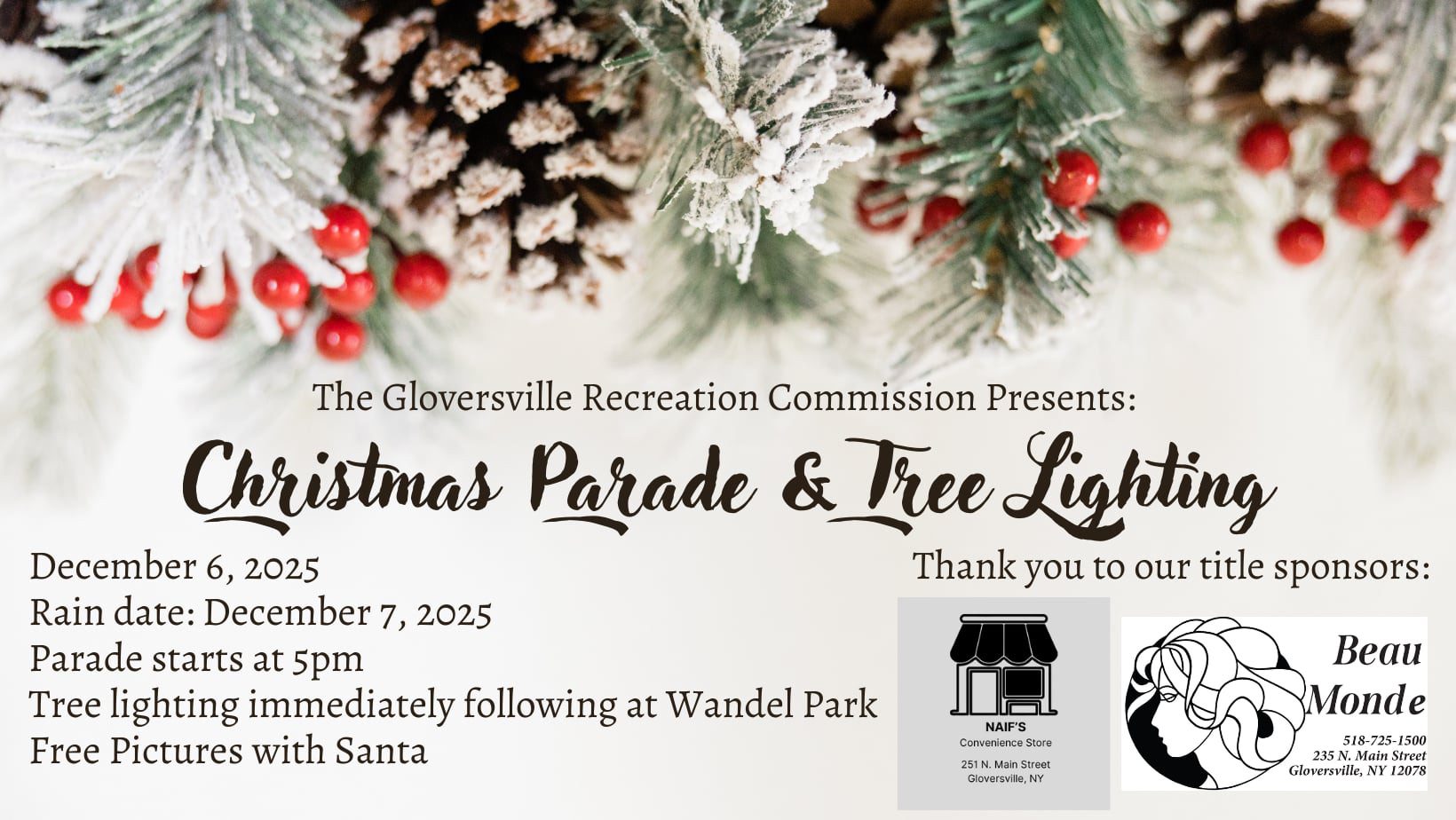 Gloversville Christmas Parade