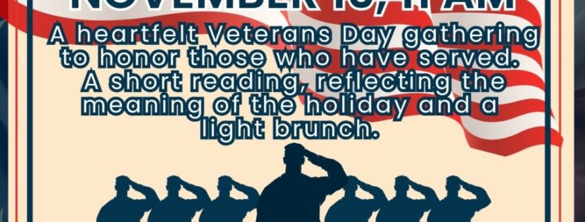Veterans Day Brunch, Old forge