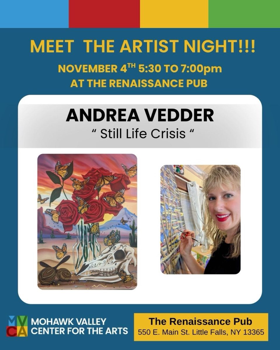 Meet the Artist Andrea Vedderm - Renaissance Pub in Little Falls!
