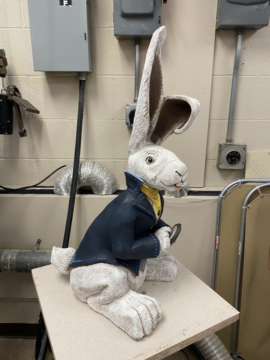 White Rabbit [Ceramic glaze]