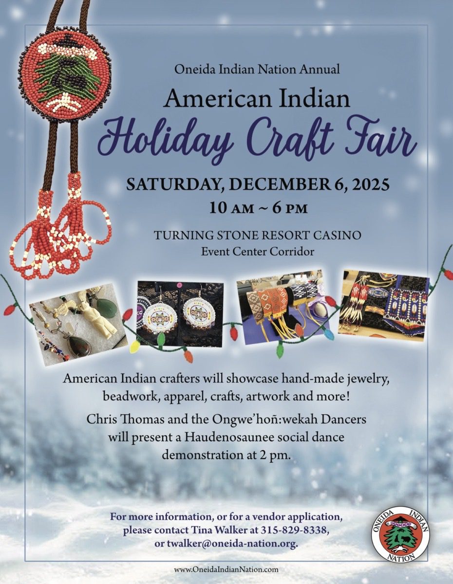 Annual American Indian Holiday Craft Fair
