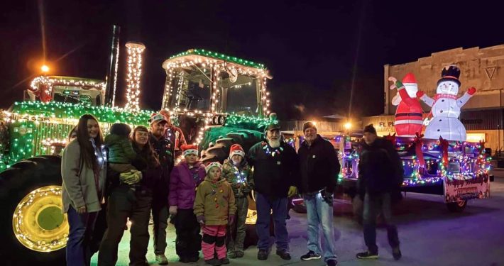 Santa Comes to Town Festive Parade in Fort Plain