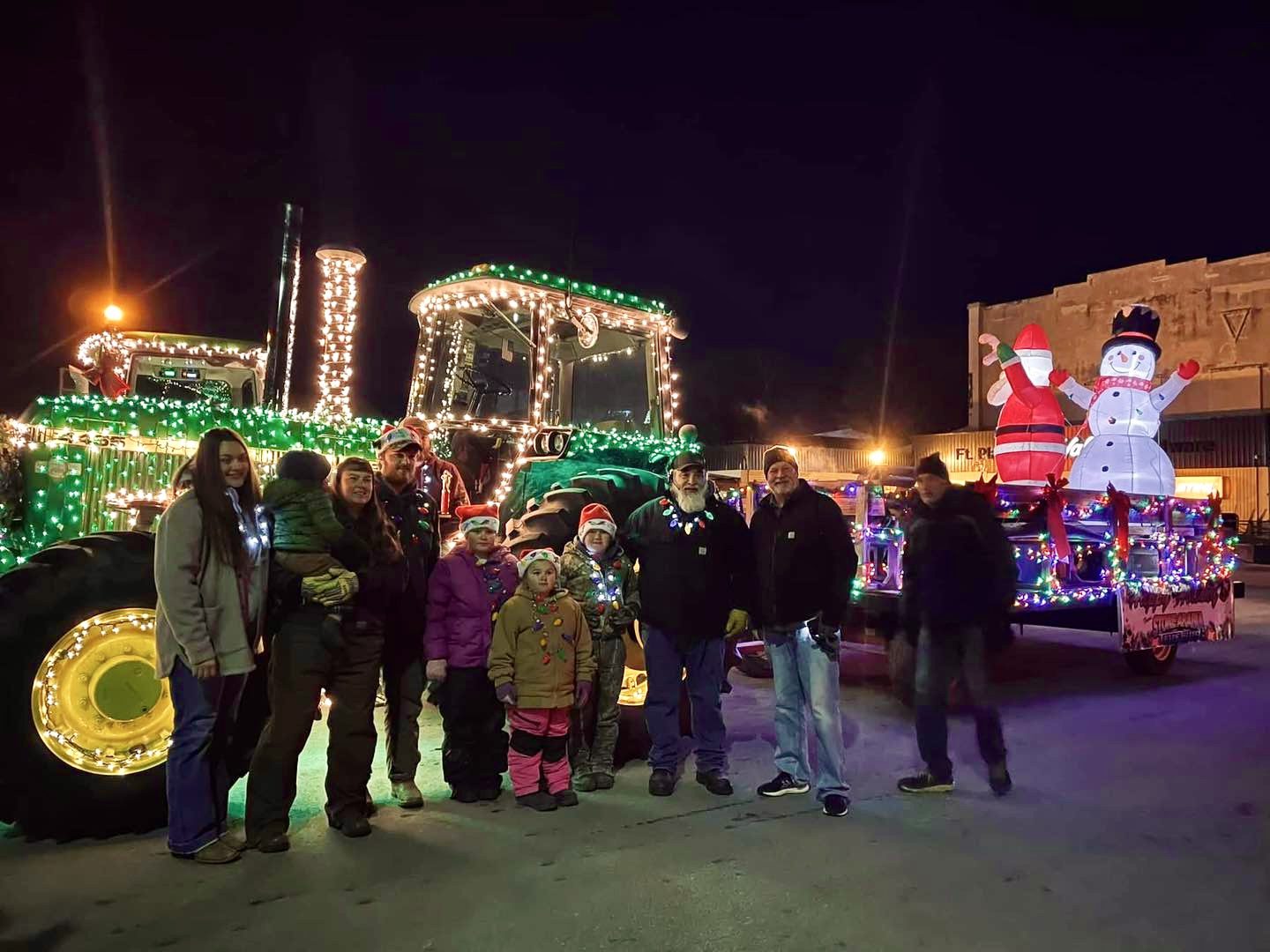 Santa Comes to Town Festive Parade in Fort Plain
