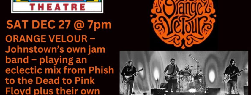 Orange Velour at the Glove Theatre