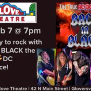 Back in Black at the Glove Theatre