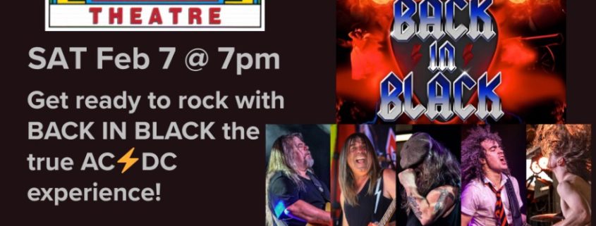 Back in Black at the Glove Theatre