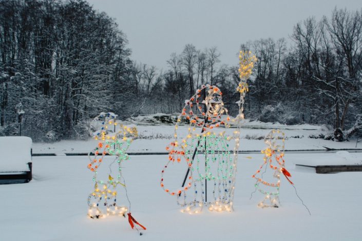 The Village of Frankfort seasonal decorations. Photo by Alexandra Tamburro. The Village of Frankfort seasonal decorations. Photo by Alexandra Tamburro.