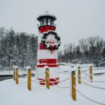 The Village of Frankfort seasonal decorations. Photo by Alexandra Tamburro.