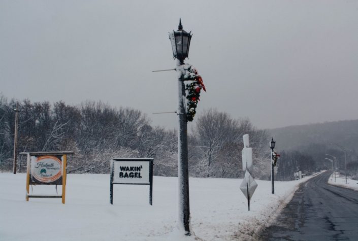 The Village of Frankfort seasonal decorations. Photo by Alexandra Tamburro. The Village of Frankfort seasonal decorations. Photo by Alexandra Tamburro.