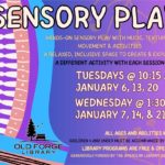 January Sensory Play at the Old Forge Library