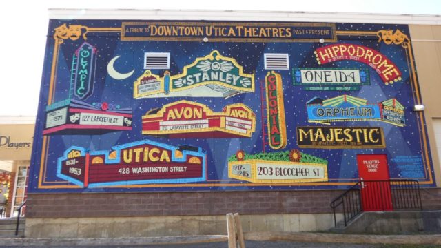 The Players Theater Mural by Maria Vallese