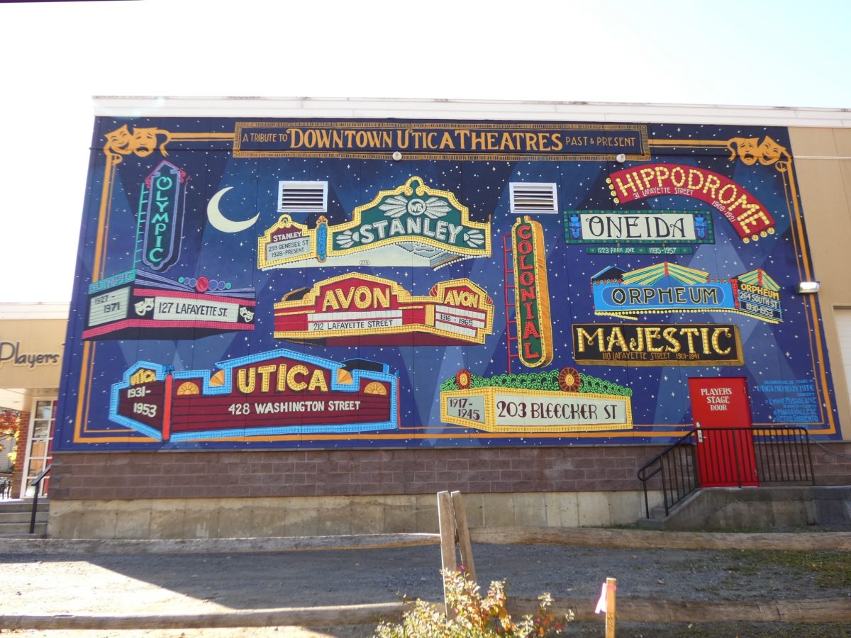 The Players Theater Mural by Maria Vallese The Players Theater Mural by Maria Vallese