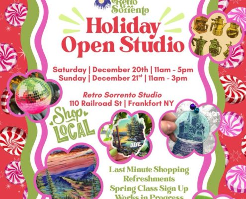Retro Sorrento 2025 Holiday Open Studio