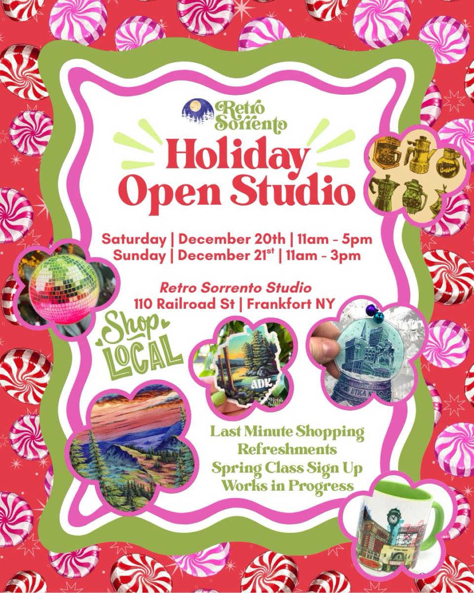 Retro Sorrento 2025 Holiday Open Studio Retro Sorrento 2025 Holiday Open Studio