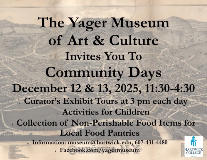 Yager Museum Community Days 2025 Yager Museum Community Days 2025