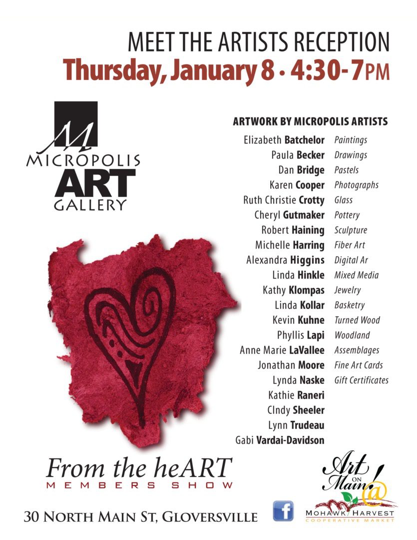 Meet the Artists Reception for From the heART
